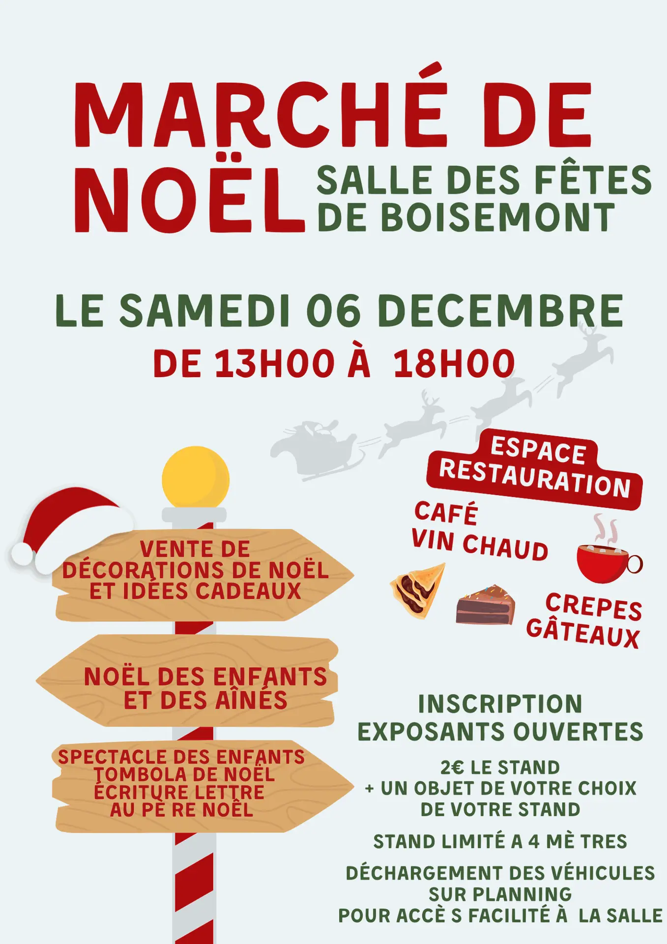 Marché de Noel Boisemont 2025