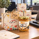 Coffret de miel d’entreprise petite intention.webp