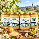 coffret 4 pots 1 kg bio la mare aux abeilles.webp