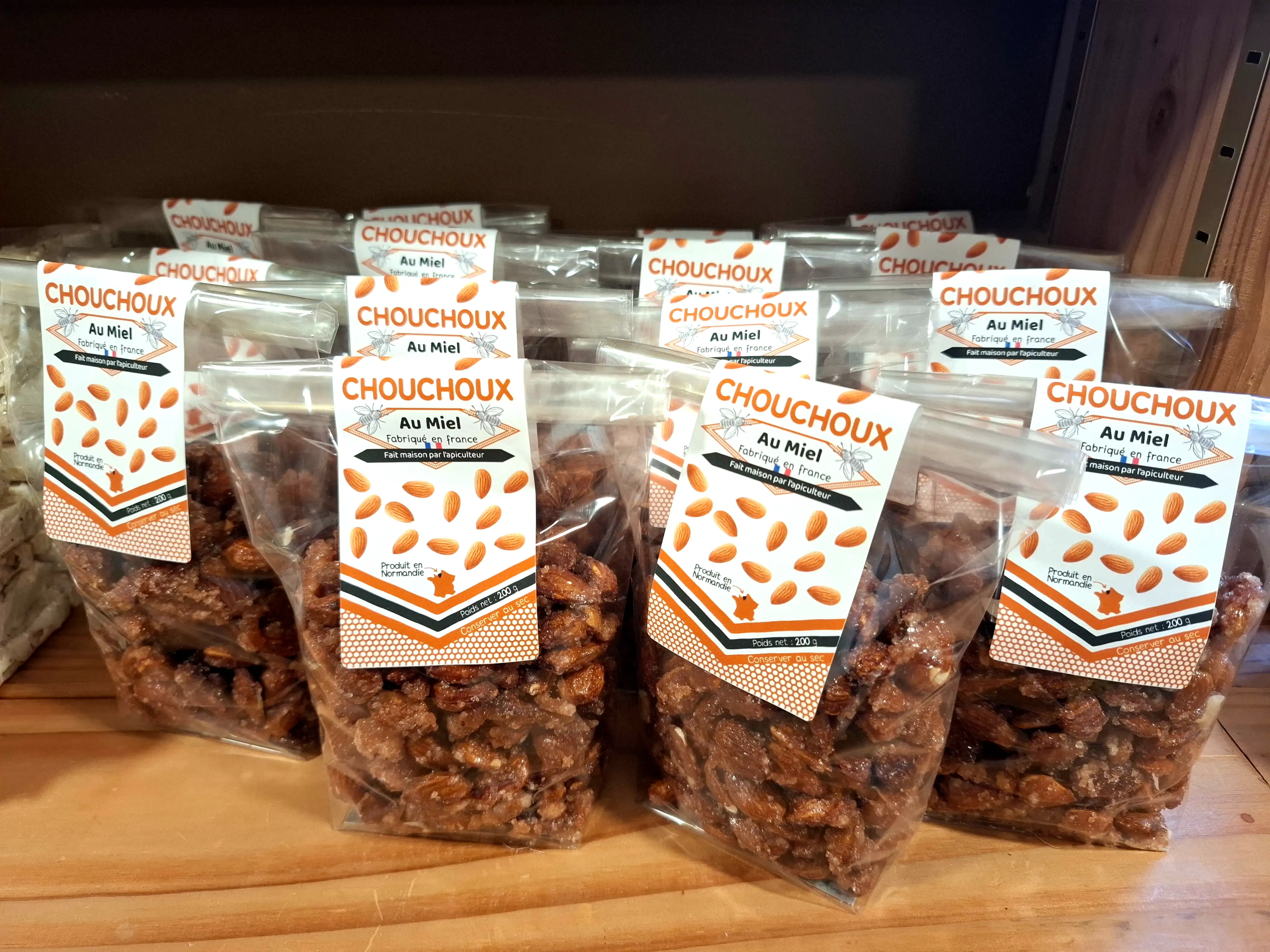 Chouchoux Amandes-Miel