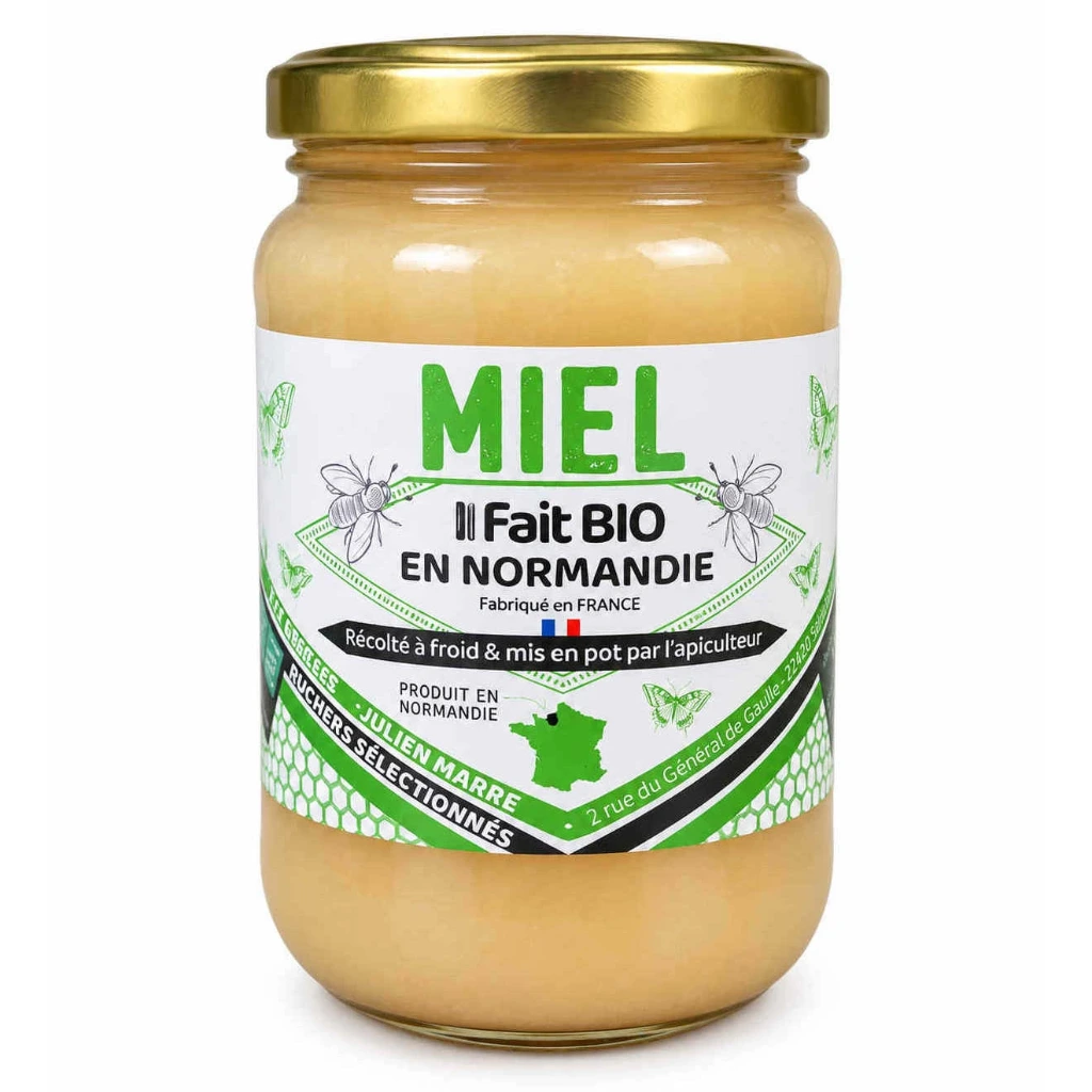 Miel certifié Biologique