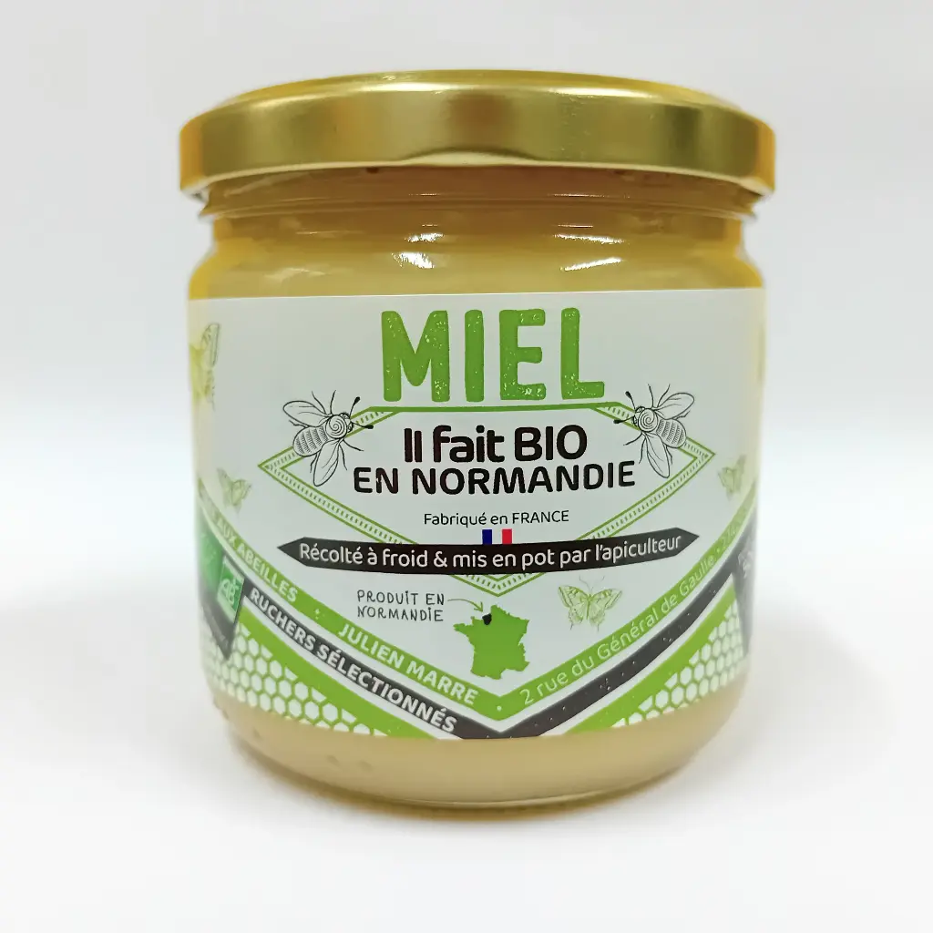 Miel certifié Biologique