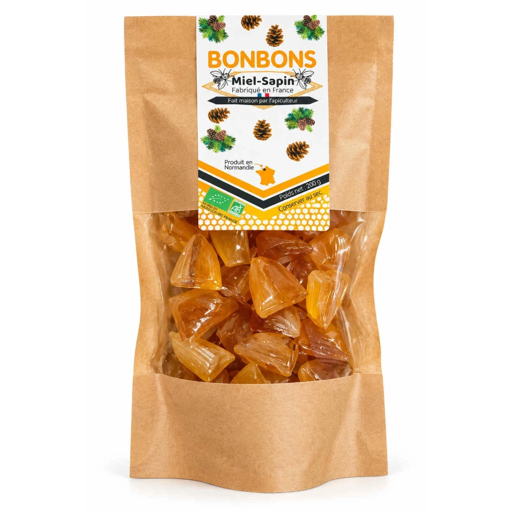 Bonbons au Miel-Sapin certifié Biologique