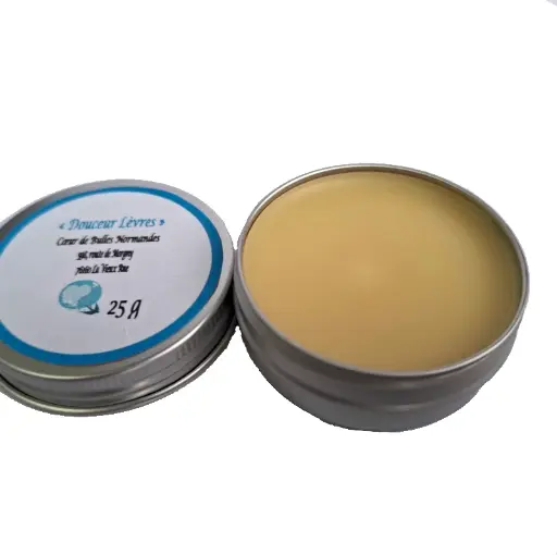 Baume à lèvres à la cire d'abeilles
